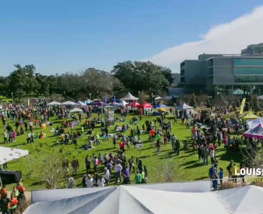 2015 Louisiana Marathon Finish Fest time lapse